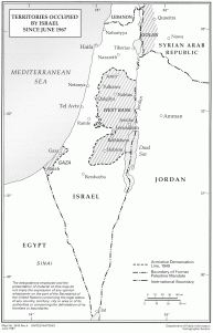 The territories that Israel has occupied since 1967