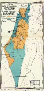 This is an image of the UN proposed Israel/Palestine 